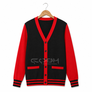 Cosh International Wholesale Sorority <b>Cardigan</b> <b>Sweater</b> Breathable Personalized Greek Apparel College Knitwear V Neck Varsity - Product Image 1