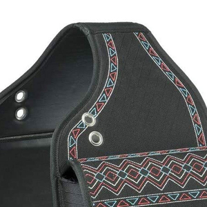 Rênes de boulangerie pour chevaux en acier inoxydable et PU, personnalisées, de haute qualité, 50x20x40cm, respirantes, durables, confortables, dernier design, professionnelles - Product Image 5