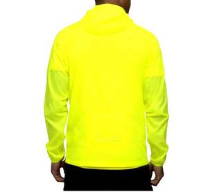 Veste coupe-vent réversible pour homme avec fermeture éclair, coupe-vent réfléchissant anti-UV, vente en gros OEM - Product Image 2