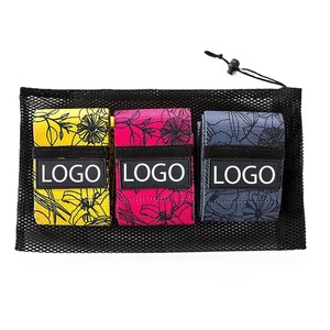 Bandes de Résistance Multicolores en Tissu Polyester pour Yoga, Entraînement des Hanches et Fessiers, Gymnastique à Domicile, Ensemble de Squats avec Sac de Transport Senio - Product Image 4