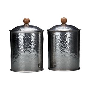 Boîte de rangement en métal pour thé, café et sucre, en acier inoxydable, pour la cuisine - Product Image 1