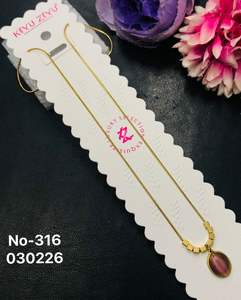 สร้อยคอจี้รูปหัวใจประดับขอบทองคำขาวสไตล์ยุโรปอเมริกันทันสมัย ทำจากสแตนเลสสตีล เหมาะสำหรับเด็กและผู้หญิง - Product Image 6