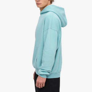Sudadera con Capucha para Hombre, Corte Regular, Cierre de Cremallera, Color Sólido, Diseño con Bolsillos, Largo Regular, 100% Algodón, Felpa Francesa, Estilo Casual - Product Image 2