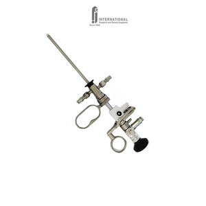 Endoscope électrique médical d'urologie en acier inoxydable, pour pédiatrie et adulte, monopolaire, bipolaire, TURP, mini-résectoscope, ensemble de gaines et obturateurs - Product Image 3