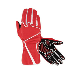 Gants de course en cuir de haute qualité pour karting et sports automobiles, entièrement personnalisables, compatibles avec les écrans tactiles, confortables - Product Image 2