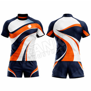 Meilleurs prix disponibles pour les uniformes de rugby, nouveau design, légers et respirants, en vente en ligne - Product Image 3