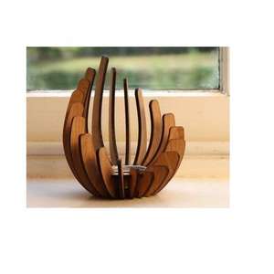 Portavelas de madera de alta calidad para bodas, eventos festivos, fiestas y regalos. Moderno candelabro para el hogar, restaurantes y mesas. - Product Image 3