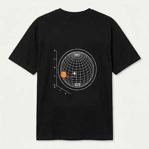 Novedades en Ropa para Hombre, Camisetas Estampadas Sólidas 100% Algodón, Estampado de Alta Calidad, Manga Corta, Holgadas, Vintage, Transpirables, Hombros Caídos - Product Image 1
