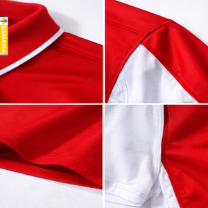 Custom Cut <b>Sew</b> Panel Style Solid Quick Dry Polo Shirt for Men Performance Contrast Breathable Cotton Jersey Fabric OEM Bulk - Product Image 3