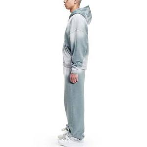 Survêtements personnalisés de haute qualité au design tendance, effet délavé, 100 % coton, à capuche, imprimés, style vintage, ensembles unisexes - Product Image 5