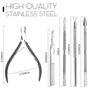 Wholesale Cuticle Nail Nipper Trimmer Stainless Steel Cuticle Beauty Nippers Cutter <b>Remover</b> <b>Tools</b> Nail Toenail Beauty Nippers - Product Image 3