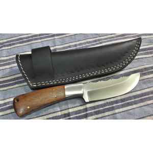 Couteau de chasse en acier Damas fait main à bas prix, fabriqué en usine, pour usage extérieur et camping, avec manche - Product Image 1