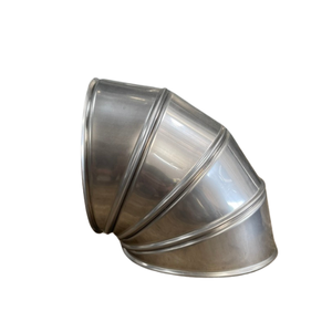 Revestimiento Metálico, Materiales de Aislamiento Térmico, Codos Flexibles, Accesorios de Tubería Redondos de Aluminio SS316, Hechos en Vietnam - Product Image 3