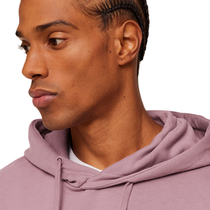 Sweat-shirt à capuche rose clair surdimensionné pour homme, en molleton épais, coupe décontractée, style streetwear - Product Image 5