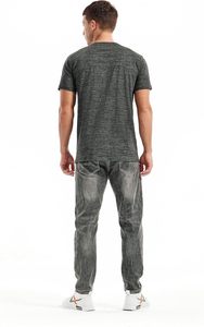 Camiseta de Hombre del Mejor Fabricante y Proveedor, Tela Cómoda con Manga Corta y Cuello Redondo, Venta Directa de Fábrica - Product Image 6