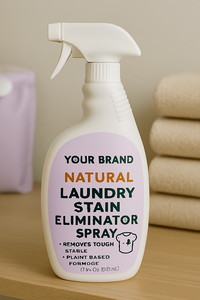 Spray Eliminador de Manchas de Lavandería de Alta Calidad, 8oz, Fórmula Probiótica Natural Ecológica, Detergente de Alta Potencia de Marca Privada - Product Image 2