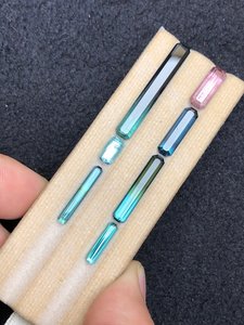Pierre précieuse naturelle de tourmaline vert-bleuâtre, 18,95 Ct, cristal afghan, pierre en vrac pour la fabrication de bijoux, bague, pendentif, collier - Product Image 1