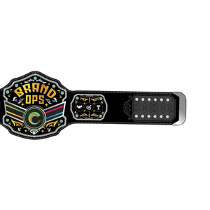 Ceinture de championnat personnalisée de marque Ops, ceinture de titre sportif de haute qualité, article de collection unique pour les collectionneurs de lutte - Product Image 4