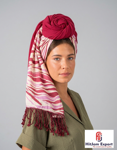 Custom <b>Printed</b> Head Scarf Lightweight Square Scarves Women Fashion <b>Accessories</b> Bulk Supply OEM Customized Fabric Manufacturer - Product Image 6