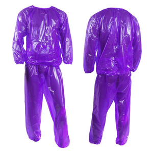 Combinaison de sauna en fibre de polyester argentée personnalisée pour hommes, femmes et enfants, pour usage domestique, entraînement en salle de sport, amincissement corporel, perte de poids, élastique - Product Image 3