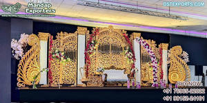 Decoración Moderna para Escenario de Ceremonia de Anillos, Escenario Moderno de Tendencia para Eventos de Boda, Decoración de Escenario de Ceremonia Roka Asequible, EE. UU. - Product Image 4