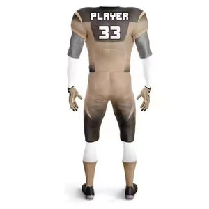 Tenue de football américain personnalisée pour adulte, maillot de football à manches courtes, kit sublimé, tailles plus, unisexe, kits d'équipe, équipement OEM - Product Image 6