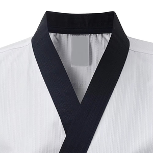 Vêtements décontractés de qualité supérieure et uniformes de taekwondo au design moderne pour hommes, vêtements d'arts martiaux sur mesure - Product Image 6