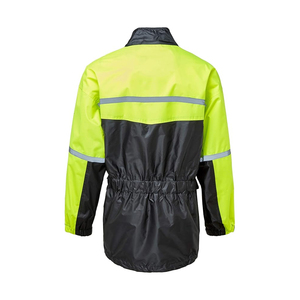 Veste de travail en polyester réfléchissant haute visibilité personnalisée, manteau de sécurité bicolore, OEM ODM, marque privée, vente en gros, faible MOQ - Product Image 3