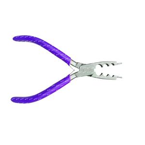 Pince à anneaux d'oiseaux en acier inoxydable à 3 trous de qualité supérieure avec poignées en silicone Outils de contrôle de l'écorce d'ornithologie lisse par les fabricants - Product Image 1