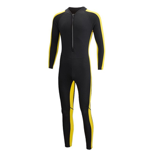 Men Neoprene Wetsuit Long Sleeve Crew Neck Chest Zip 2.0mm Thick Front Waterproof Eco-Friendly Full Suit Swimming Surfing Diving - Product Image 4