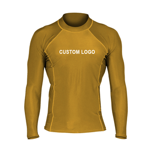 Rashguard de compression MMA à manches longues pour hommes et femmes, séchage rapide, anti-UV, respirant, UPF50+, polyester/nylon écologique, fitness - Product Image 3
