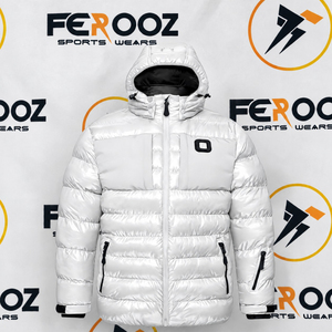 Veste de neige isolante pour homme, col montant, manches longues, fermeture éclair sur le devant, vêtement léger, streetwear, vêtements de voyage avec rangement - Product Image 5
