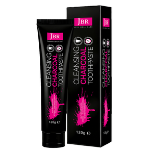 <span class=keywords><strong>Dentifrice</strong></span> au <span class=keywords><strong>Charbon</strong></span> Actif Bio JBR Premium 120g Double <span class=keywords><strong>Action</strong></span> Blanchissant Anti-taches Haleine Fraîche pour Usage Quotidien - Product Image 1