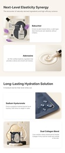 เซรั่มบำรุงผิวลดเลือนริ้วรอย บาคูชิออล โอลิโกเปปไทด์ คอลลาเจน ไฮยาลูโรเนต โซเดียม  รับผลิตแบบ OEM ODM - Product Image 4