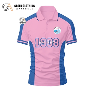 Nouveaux polos pour hommes / Vente en gros de polos décontractés de haute qualité à deux tons avec logo personnalisé Jack&Jill pour hommes - Product Image 6