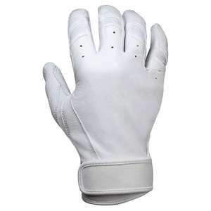 Gants de frappeur de baseball et de softball en cuir, tendance, avec logo personnalisé, ambidextres, respirants, fermeture auto-agrippante, vente en gros - Product Image 3