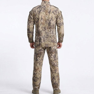 New Arrival Team Paintball Uniform for <b>Men</b> with Long Sleeve <b>Shirt</b> and Durable Pants Multi Pockets Breathable 100% Polyester - Product Image 4