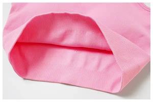 Conjunto deportivo de yoga para mujer, 2 piezas, sujetador deportivo y leggings, tela elástica cómoda y transpirable de licra/poliéster, elástica en cuatro direcciones - Product Image 5