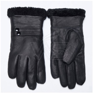 Service personnalisé OEM, gants en cuir de haute qualité, chauds pour l'hiver, respirants, écologiques, pour une utilisation quotidienne en extérieur, prix bas - Product Image 3
