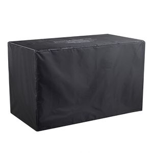 Tavolo da Esterno con Focolare a Gas da 43 Pollici in Pietra Vulcanica Nera, 50000 BTU - Product Image 4