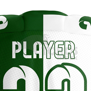 Maillot de hockey sur glace personnalisé pour homme, vert et blanc, impression par sublimation, kit uniforme respirant, vêtements de sport pour adulte - Product Image 5