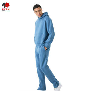 Survêtement pour homme Ryan Pro Gear, coupe classique, séchage rapide, design 2-en-1, taille élastique, poches latérales, hiver - Product Image 1