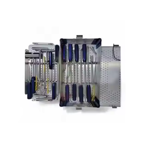 Ensemble d'instruments pour l'élimination du ciment osseux orthopédique, boîte de haute qualité en acier inoxydable, manuel, classe I, garantie 1 an - Product Image 6