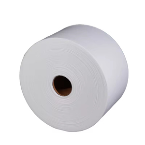 Wholesale Lightweight Spunbond Nonwoven <b>Fabric</b> <b>Roll</b> Double Side Hot Air Through Topsheet Willow Leaf Pattern Made in China - Product Image 3