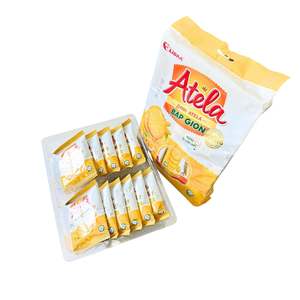 Atela Corn Crackers 228G Crunchy Golden Baked Snack Vietnam OEM ODM Servicio - Product Image 2