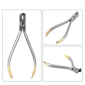 Pince orthodontique coupe-ligature, forceps de retrait de bandes, instrument dentaire en acier inoxydable, outil chirurgical de classe I pour kit dentaire - Product Image 6