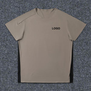 Camiseta Deportiva Personalizada de Secado Rápido, Transpirable y Refrescante para Verano, Maratón, Gimnasio, Fitness, Ligera, Sin Costuras, Cuello Redondo para Hombre - Product Image 3