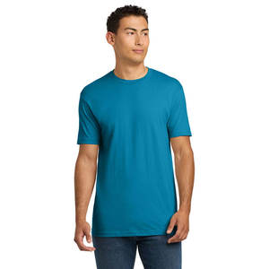 Camiseta de Manga Corta para Hombre 2026, Color Verde Azulado, Corte Regular, Cuello Redondo, Estilo Casual, 100% Algodón Jersey, Diseño Liso - Product Image 3