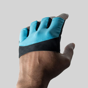 New Half-<b>finger</b> Unisex Gym Gloves With Adjustable Velcro Wrist <b>Strap</b> Polyester Uv Protection Sports Exercise Training Use - Product Image 2
