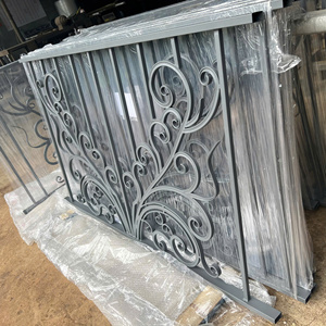 Custom Iron Railings Balcony Projects: Luxurious & Elegant Ornamental Wrought Iron Architectural Railing Ideas for Your House - Product Image 3